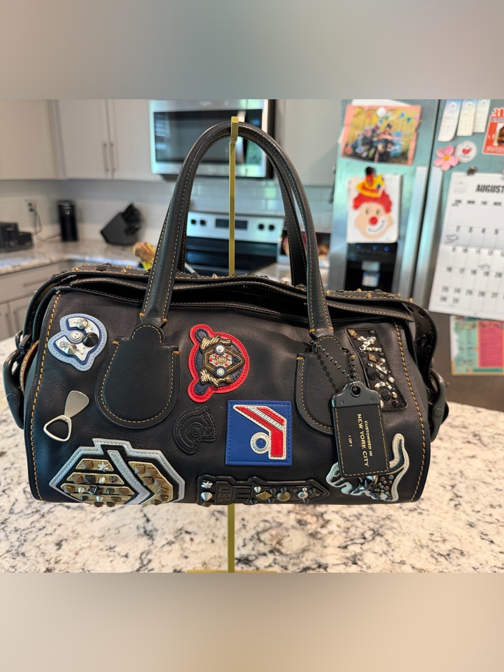 Coach 1941 Varsity Patch Badlands Satchel